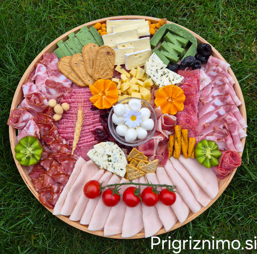 Colorful Snack Board