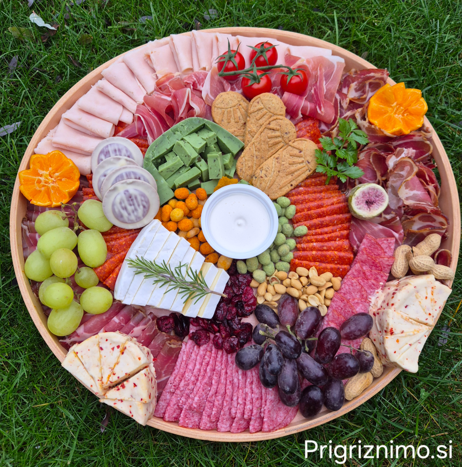 Colorful Snack Board