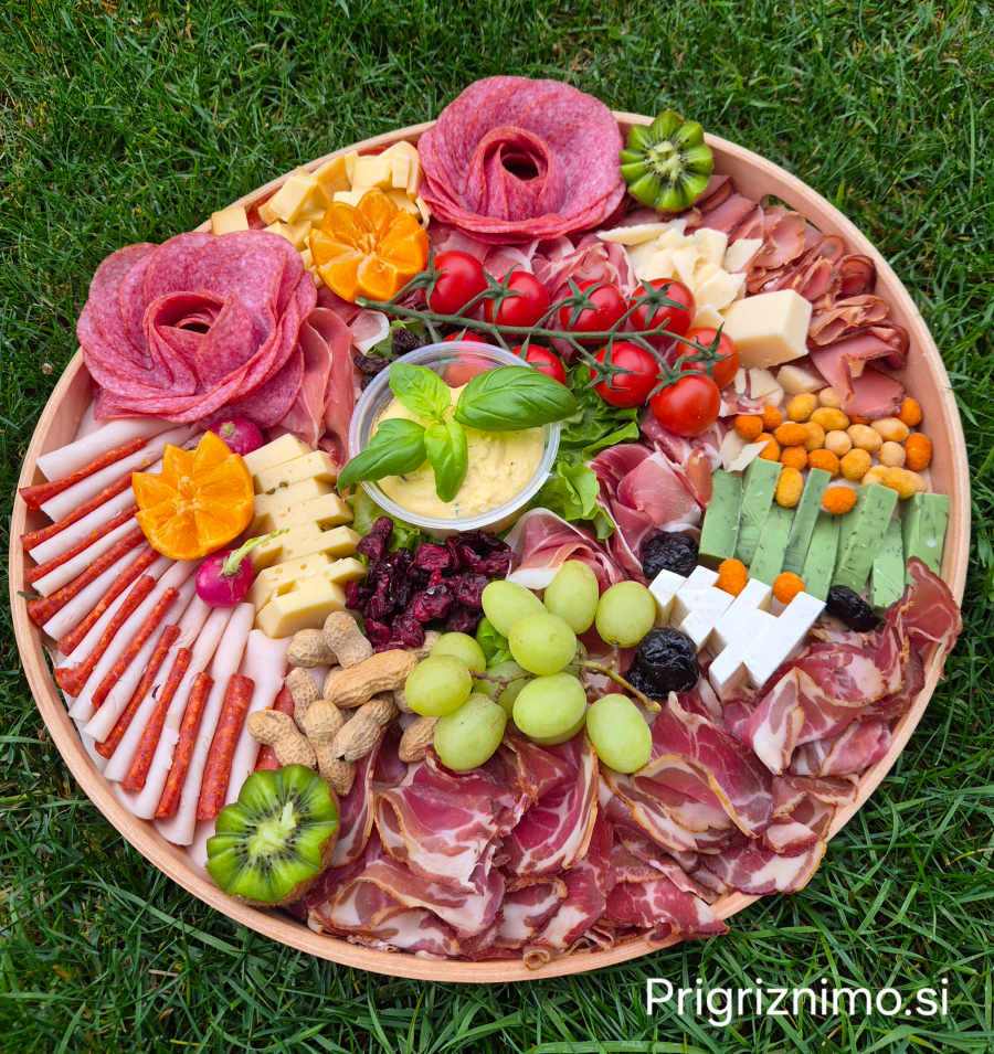 Colorful Snack Board