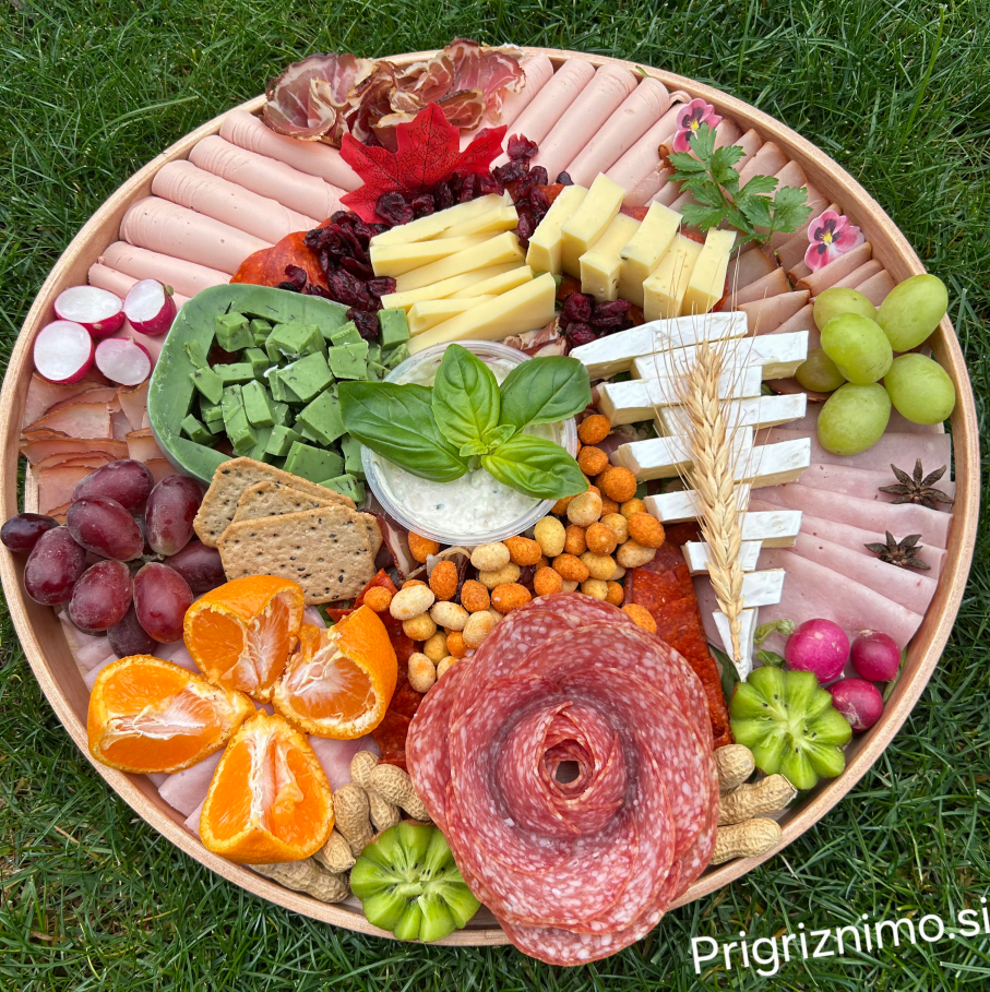 Colorful Snack Board
