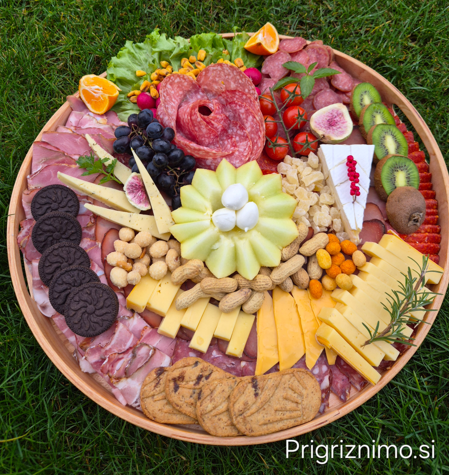 Colorful Snack Board